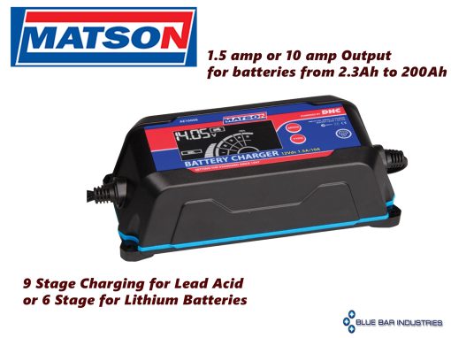 Matson AE1000E 12 volt Battery Charger