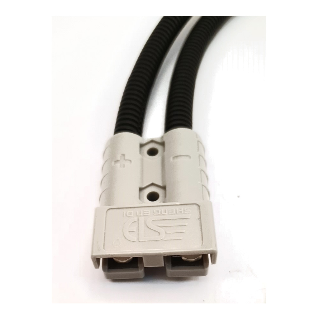 12 / 24 volt Heavy Duty Battery Clamps to 50 amp Anderson Plug Adaptor