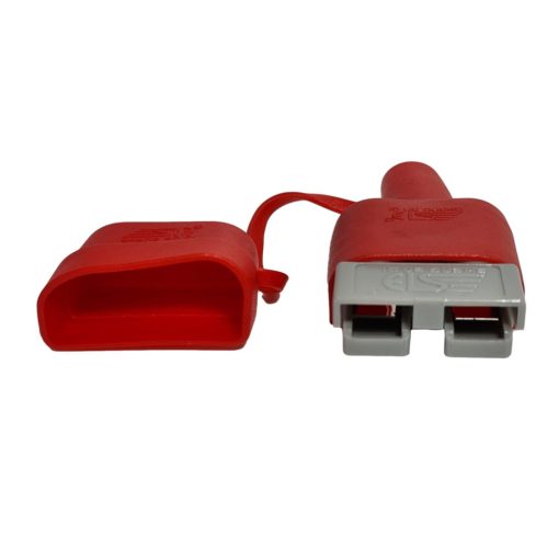 50 amp dust cover one piece red front