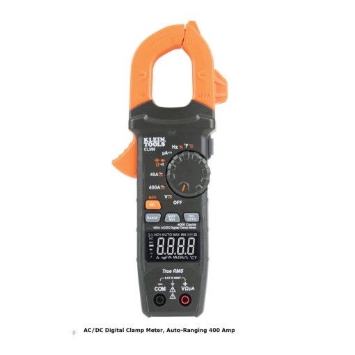 Klein Tools CL390 AC/DC Clamp Meter Auto Ranging