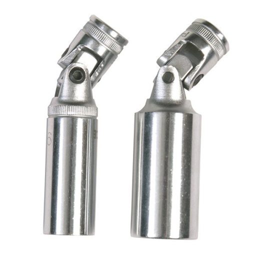 Toledo Spark Plug Socket 16mm / 21mm Universal Joint Set 3/8"dr
