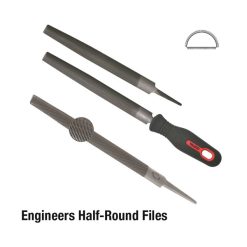 Engineer Half-Round Files