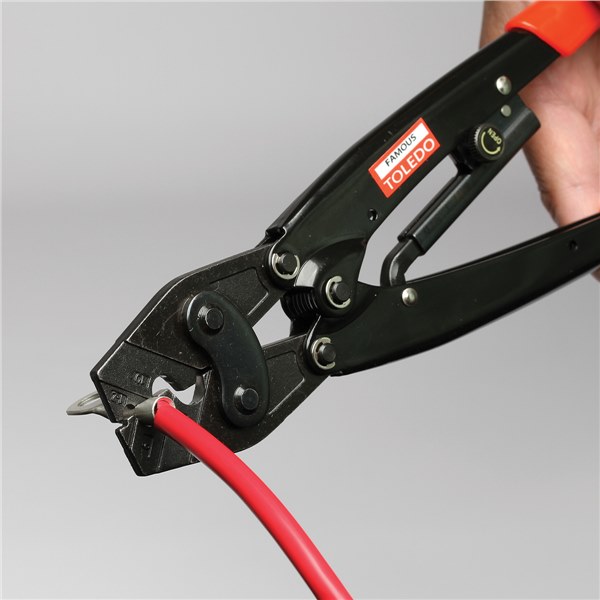 High Leverage 280mm CT16 TOLEDO Ratcheting Crimping Pliers 