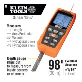 Klein 93LDM65 Laser Distance Measurer 30m