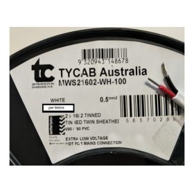Tycab 2mm Tinned Twin Core Marine Cable