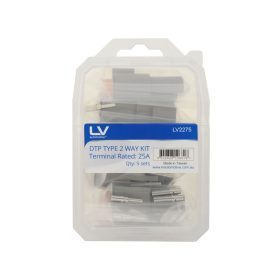 LV-Tools LV2275 DTP Type 2 Way Kit Terminal Rated At 25A 5 Sets