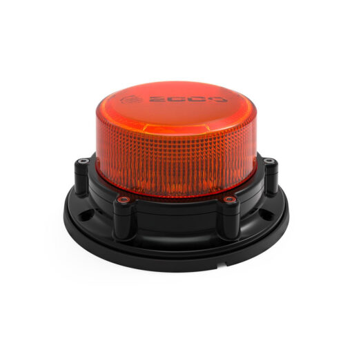 ECCO EB8160A Heavy Duty LED Amber Beacon 12/24V 3 Bolt Fixed Mount