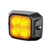 LV LV9620A LED Warning Lights Amber-73 10 to 30V 12 Flash Patterns 12W