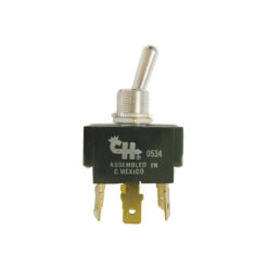 Cole Hersee E61-55019 Toggle Switch On/Off/On DPDT 6-x Blade Terminals