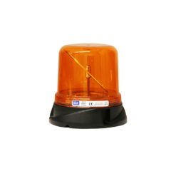 Ecco 7660A 12/24V 360 Rotating Amber LED Beacon 3-Bolt Mount