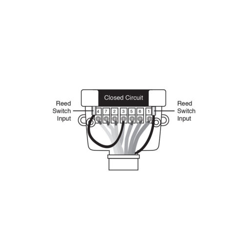 Narva 82073BL 12 Pin Flat Trailer Socket Blister Pack with Closed Switch