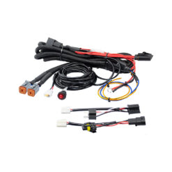WhiteVision LDLWK200 Plug and play wiring harness for Driving Light with single DT connector