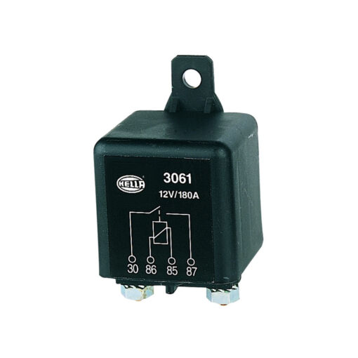 Hella 3061 12V High Capacity Open Relay 180A 4 Pin 100A Continous