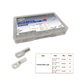 Blue Bar DC-14144 Cable Lugs Assortment Kit