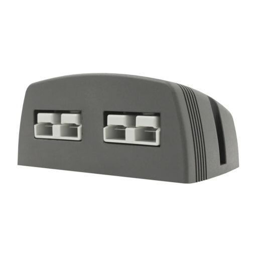Blue-Bar-DC-237-Double-Dome-Surface-Mount-with-50a-Anderson-Style-Plugs-Side