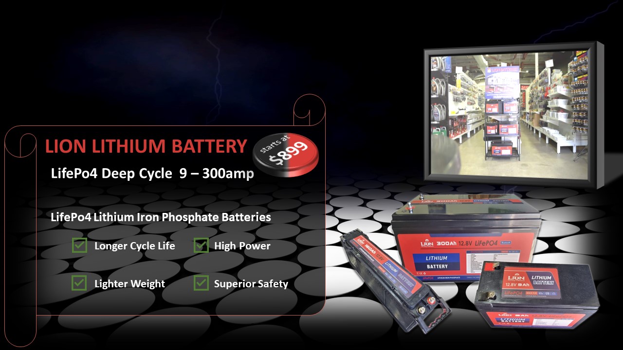Product & Access Lion Battery Banner