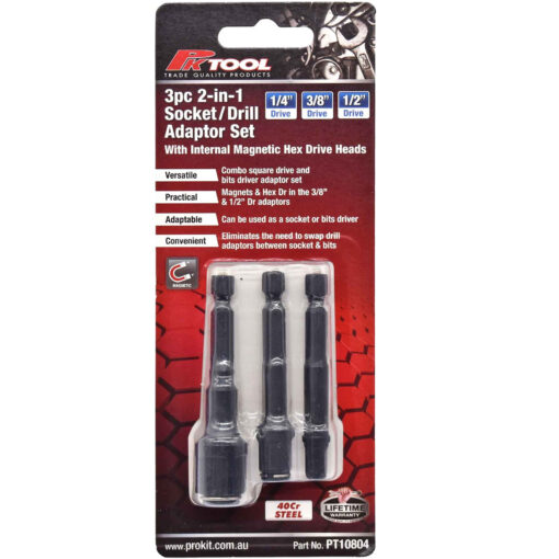 PK-Tools-PT10804-2-in-1-Socket-Drill-Adaptor-Set