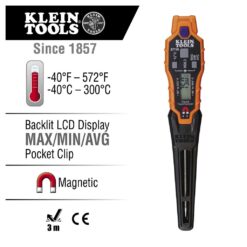 Digital Magnetic Pocket Thermometer Klein Tools ET10