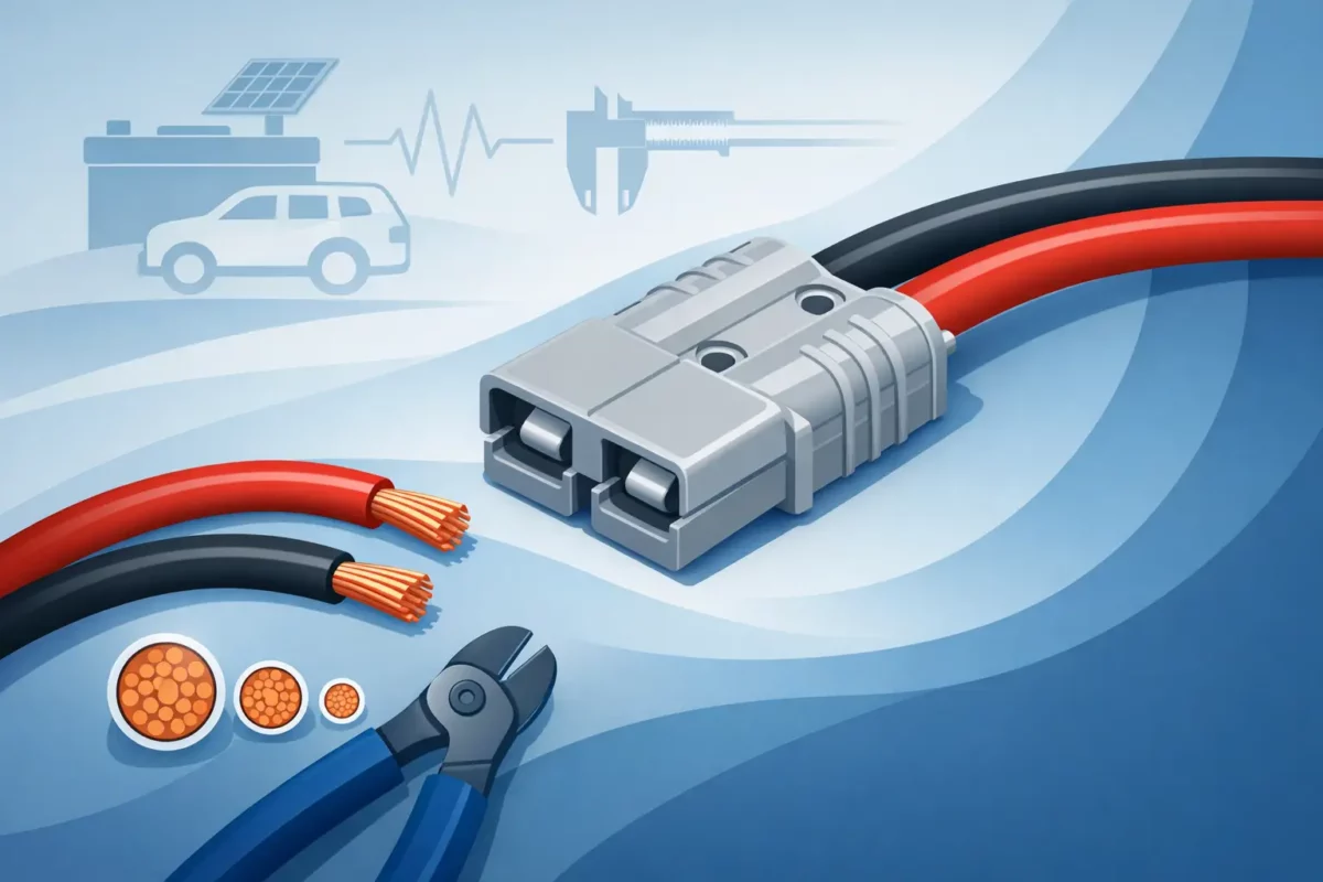 Anderson Plug Wiring Size Guide
