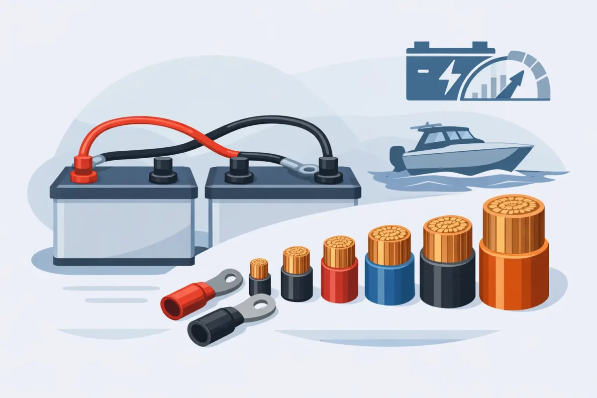 Dual Battery Cable Size Chart Explained