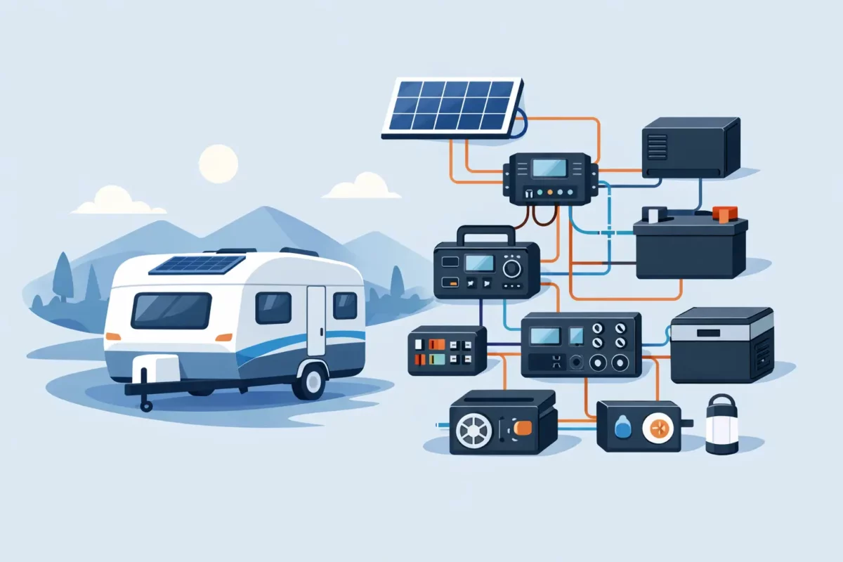 12V Caravan Wiring Setup Guide