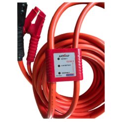 Australian made heavy duty jumper leads in 70mm² Weldflex cable with insulated clamps