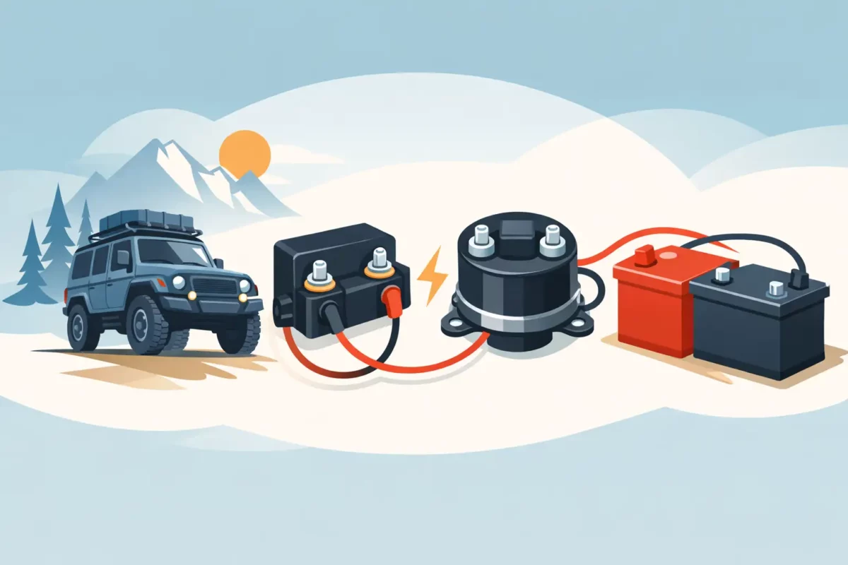 Best Battery Isolators for 4WD Setups