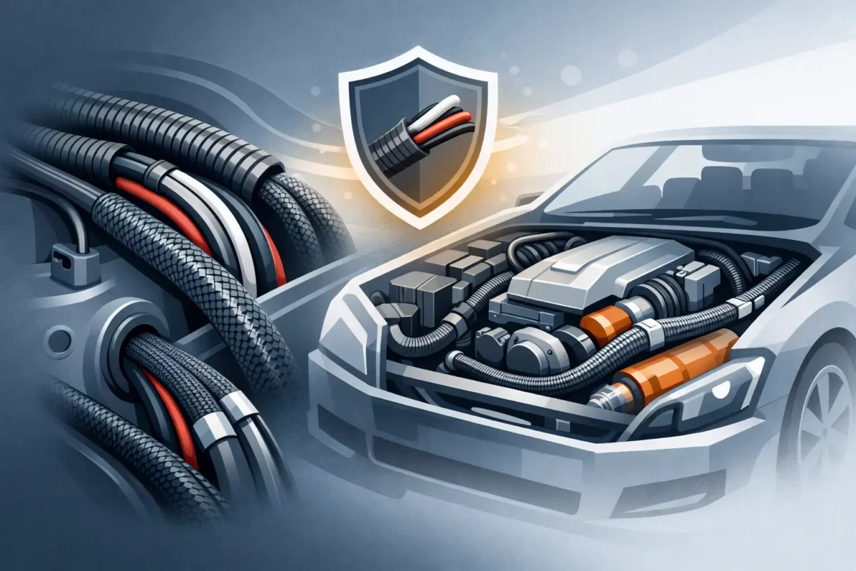 Cable Protection for Engine Bay Setups