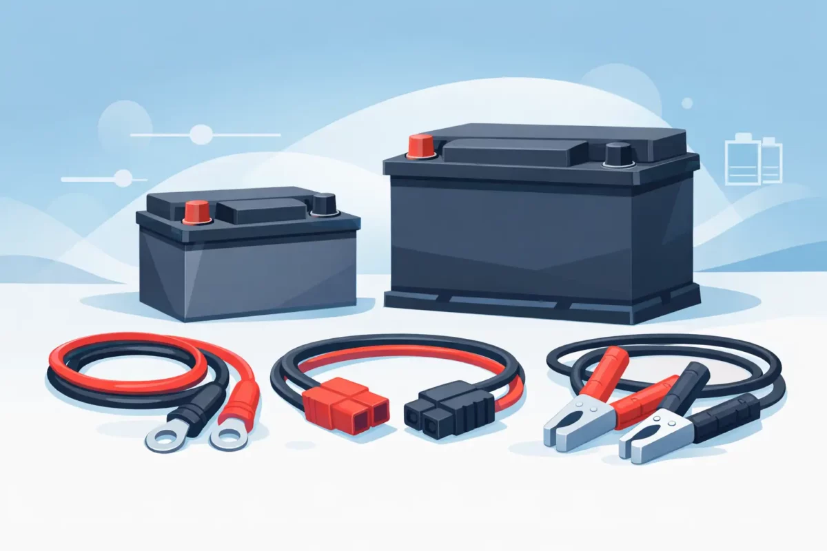 Custom Battery Leads for 12V and 24V Setups