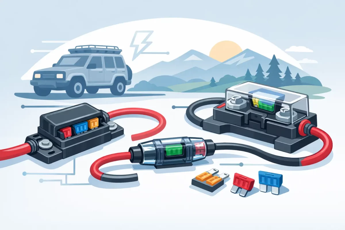Fuse Holders for 4WD Setup Explained