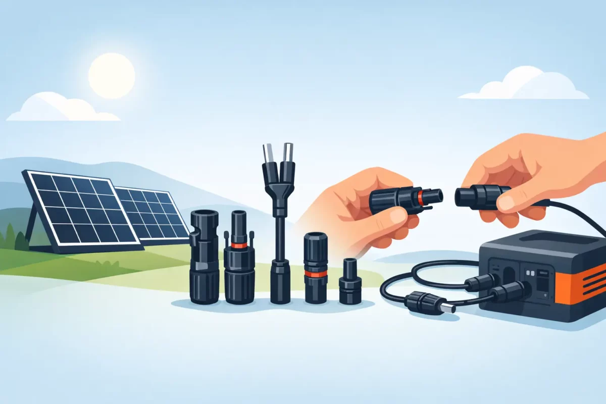 Portable Solar Panel Connectors Explained