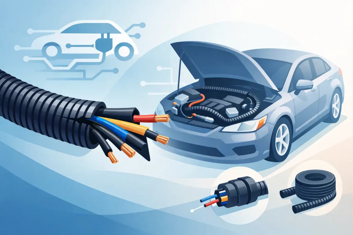 Split Conduit for Automotive Wiring