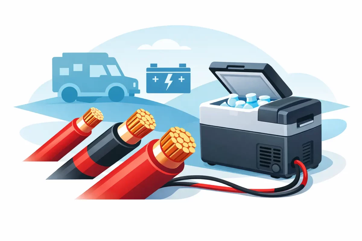 What Size Cable for 12V Fridge?